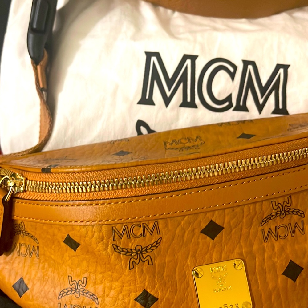 MCM Small Visetos Belt Bag